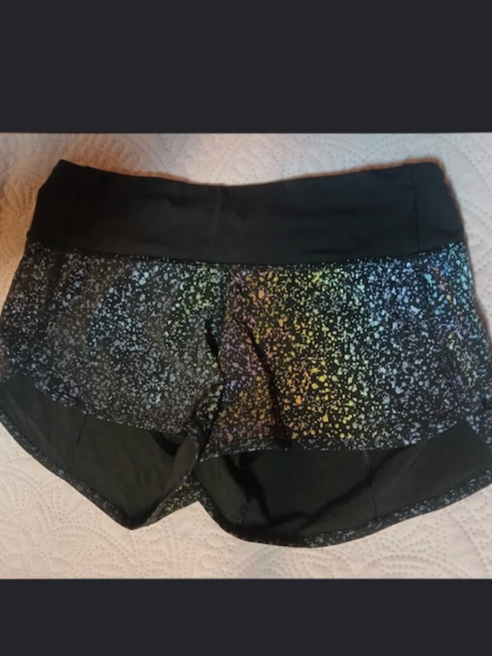 TRADE for lululemon seawheeze size 4 rainbow speed shorts